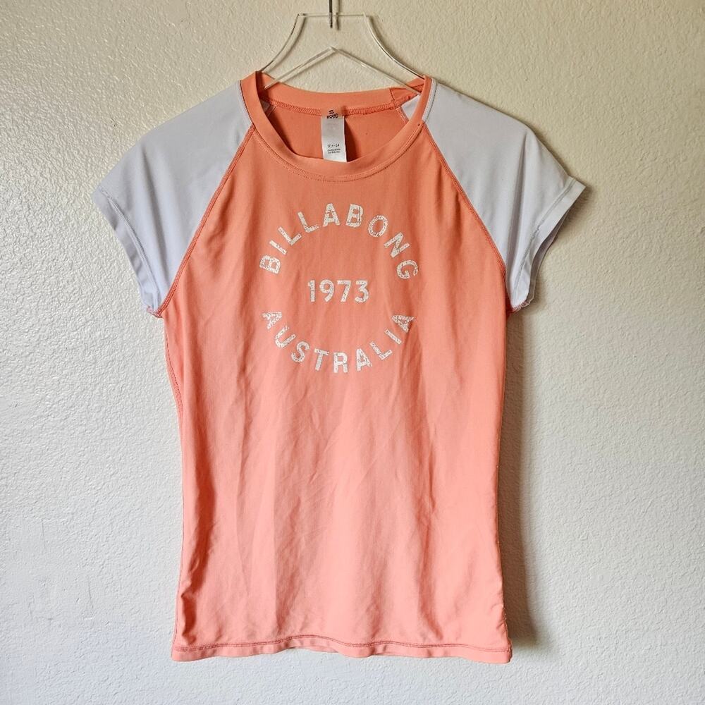 Billabong Swim Top Shirt Juniors Size 14